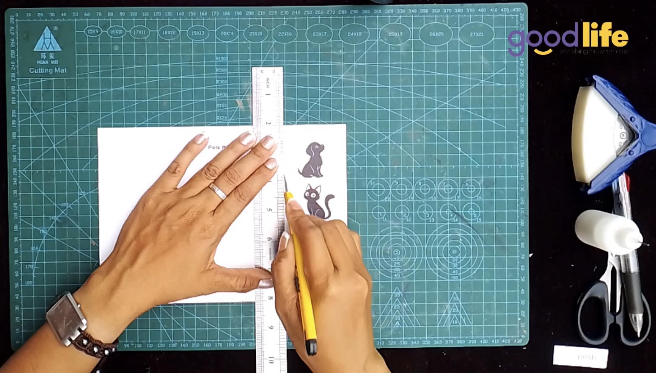 အချစ်တော်တိလေးနဲ့ ပုံစံတူ DIY Card လေး လုပ်ကြည့်ကြမယ်